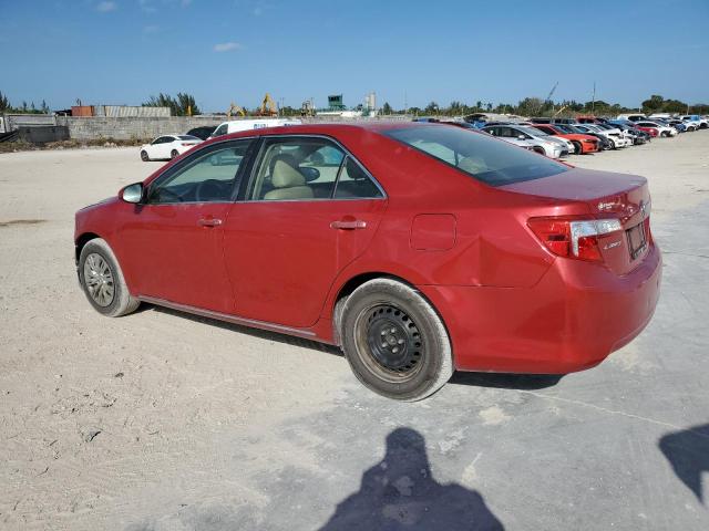 4T1BF1FK8EU778967 - 2014 TOYOTA CAMRY L RED photo 2