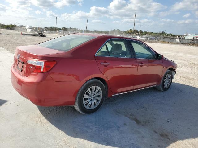 4T1BF1FK8EU778967 - 2014 TOYOTA CAMRY L RED photo 3