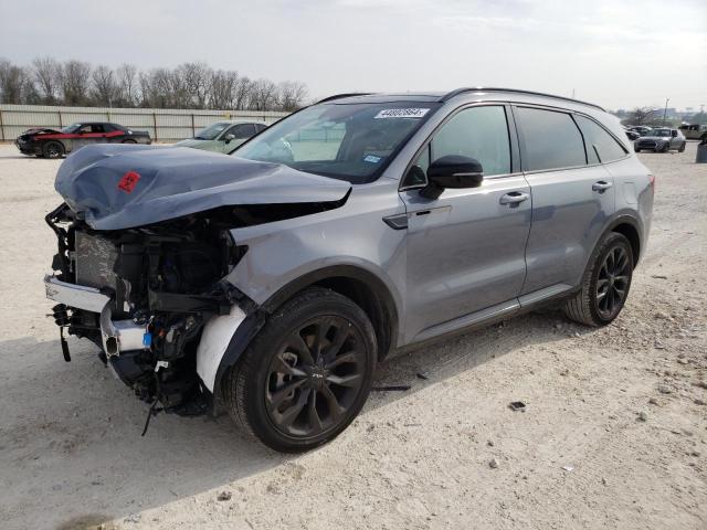 5XYRK4LFXPG214409 - 2023 KIA SORENTO SX GRAY photo 1