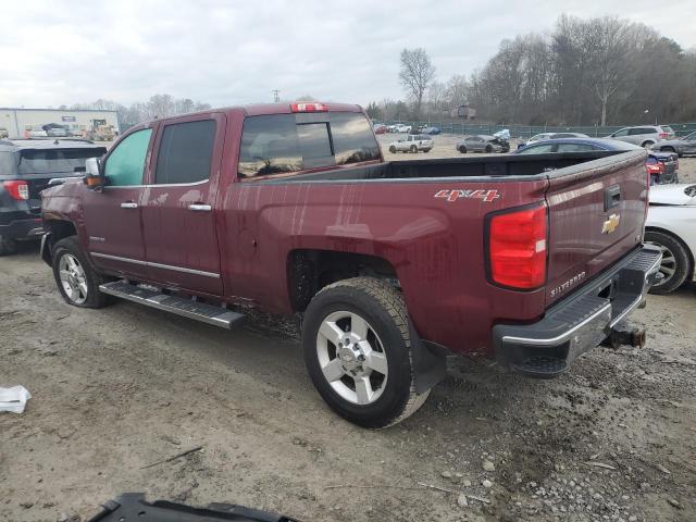 1GC1KWE83GF161594 - 2016 CHEVROLET SILVERADO K2500 HEAVY DUTY LTZ BURGUNDY photo 2