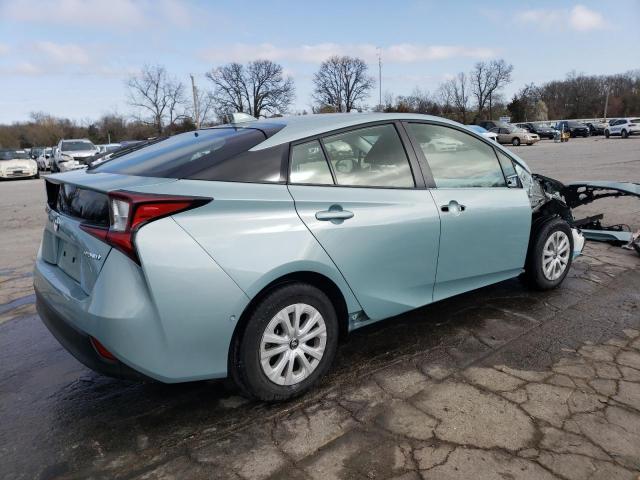 JTDKARFU6L3103947 - 2020 TOYOTA PRIUS L TURQUOISE photo 3