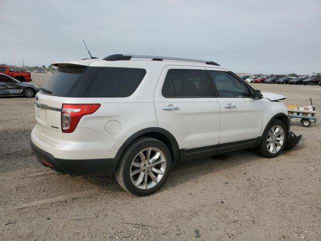 1FM5K7F83DGC29366 - 2013 FORD EXPLORER LIMITED WHITE photo 3