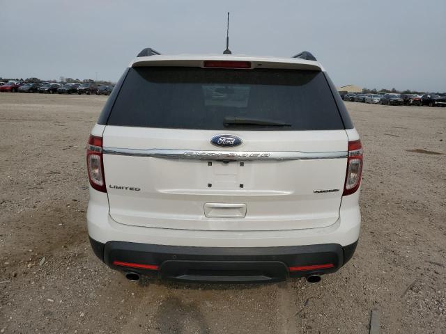 1FM5K7F83DGC29366 - 2013 FORD EXPLORER LIMITED WHITE photo 6