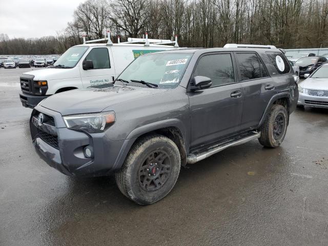 JTEZU5JRXG5124582 - 2016 TOYOTA 4RUNNER SR5 GRAY photo 1