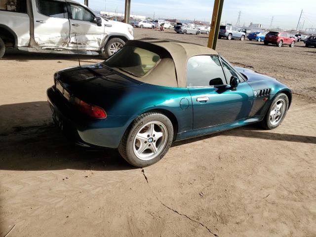 4USCH7320VLB83298 - 1997 BMW Z3 1.9 GREEN photo 3