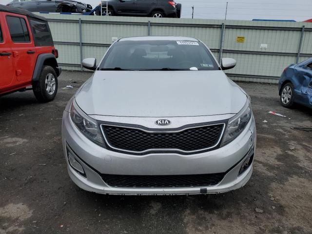 KNAGM4A73E5478474 - 2014 KIA OPTIMA LX SILVER photo 5