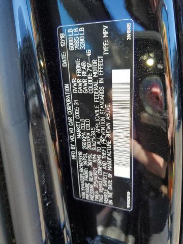 YV4A22PL6K1479318 - 2019 VOLVO XC90 T6 INSCRIPTION BLACK photo 13