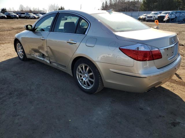 KMHGC46F99U069005 - 2009 HYUNDAI GENESIS 4.6L BEIGE photo 2