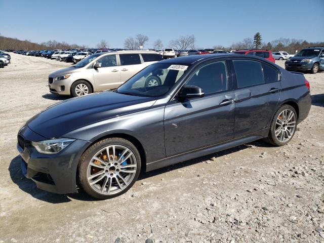 WBA8B3G50GNT92780 - 2016 BMW 340 I GRAY photo 1