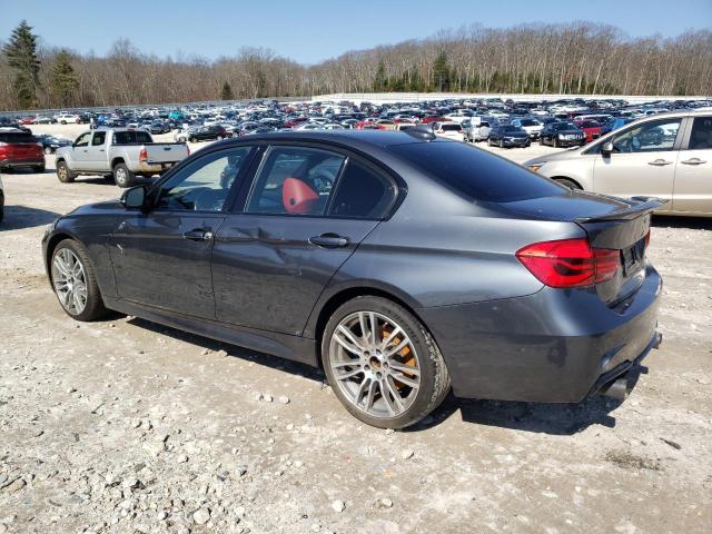 WBA8B3G50GNT92780 - 2016 BMW 340 I GRAY photo 2