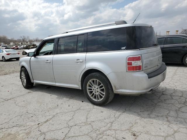 2FMGK5C82DBD29502 - 2013 FORD FLEX SEL SILVER photo 2