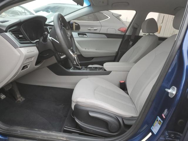 5NPE24AF4KH809789 - 2019 HYUNDAI SONATA SE BLUE photo 7