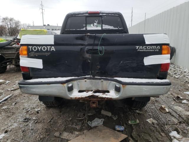 5TEGN92N74Z372924 - 2004 TOYOTA TACOMA DOUBLE CAB PRERUNNER BLACK photo 6