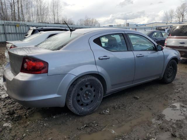 1C3CDZAB9DN532365 - 2013 DODGE AVENGER SE SILVER photo 3