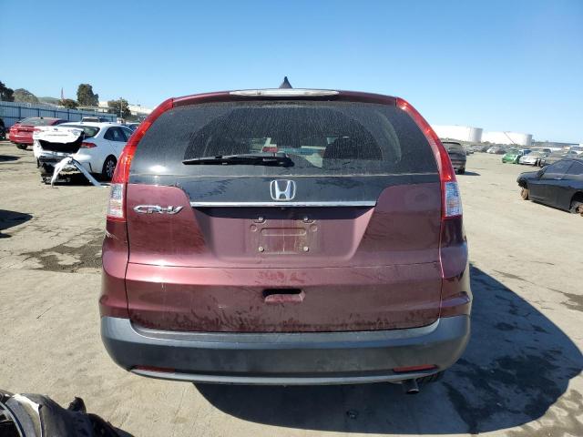 5J6RM3H51DL016767 - 2013 HONDA CR-V EX BURGUNDY photo 6