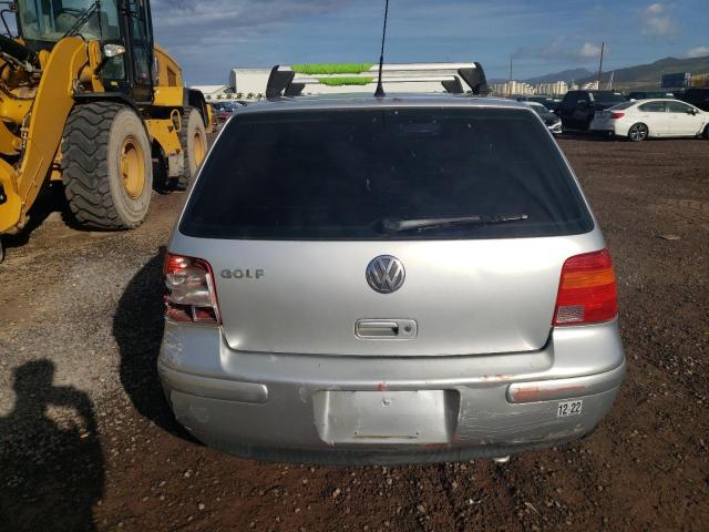 9BWGL61J664000947 - 2006 VOLKSWAGEN GOLF GLS SILVER photo 6