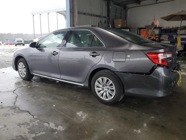 4T4BF1FK5ER403849 - 2014 TOYOTA CAMRY L GRAY photo 2