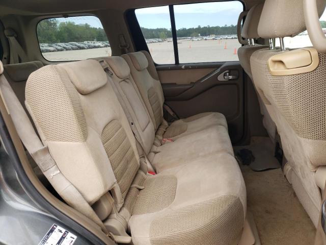 5N1AR18U96C636426 - 2006 NISSAN PATHFINDER LE ნაცრისფერი ფოტო 11