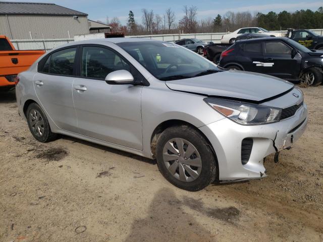 3KPA24AB1KE158573 - 2019 KIA RIO S SILVER photo 4