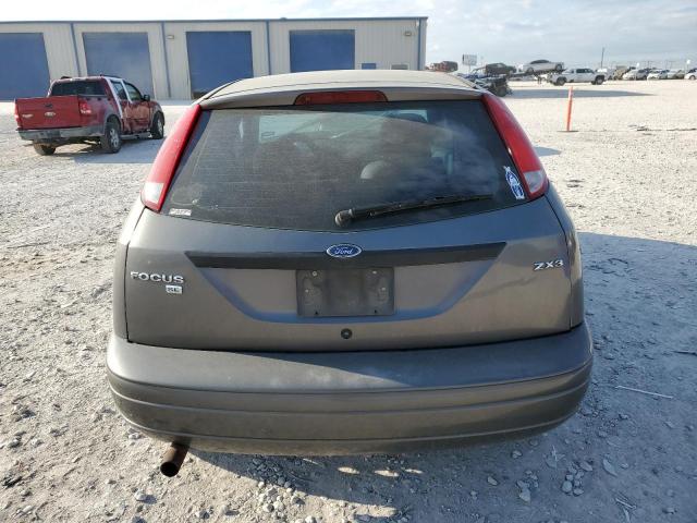 1FAFP31N96W184447 - 2006 FORD FOCUS ZX3 GRAY photo 6