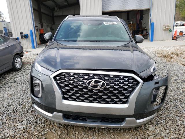 KM8R74HE7MU319383 - 2021 HYUNDAI PALISADE CALLIGRAPHY GRAY photo 5