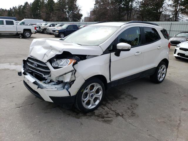 MAJ3S2GE3MC422990 - 2021 FORD ECOSPORT SE WHITE photo 1