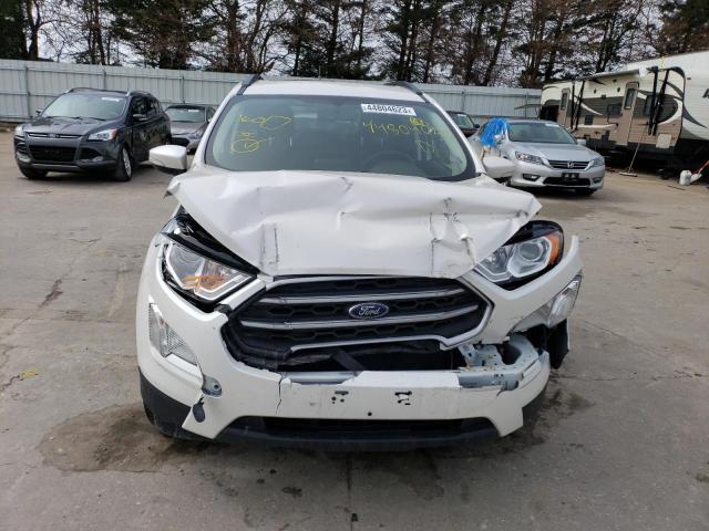 MAJ3S2GE3MC422990 - 2021 FORD ECOSPORT SE WHITE photo 5