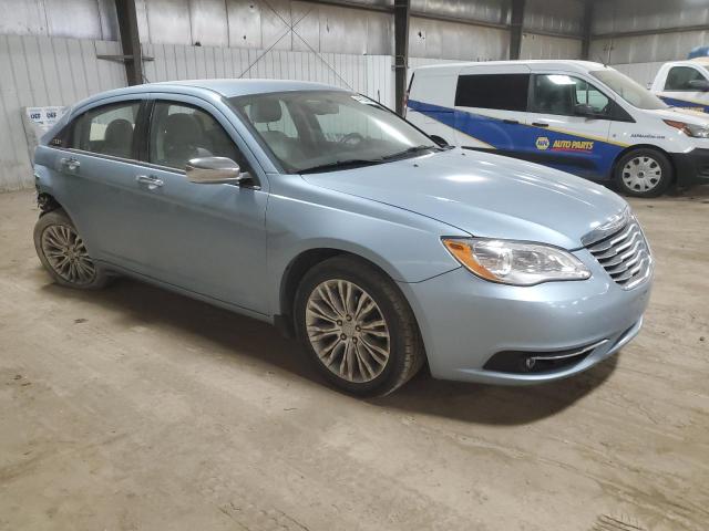 1C3CCBCB5CN305941 - 2012 CHRYSLER 200 LIMITED BLUE photo 4