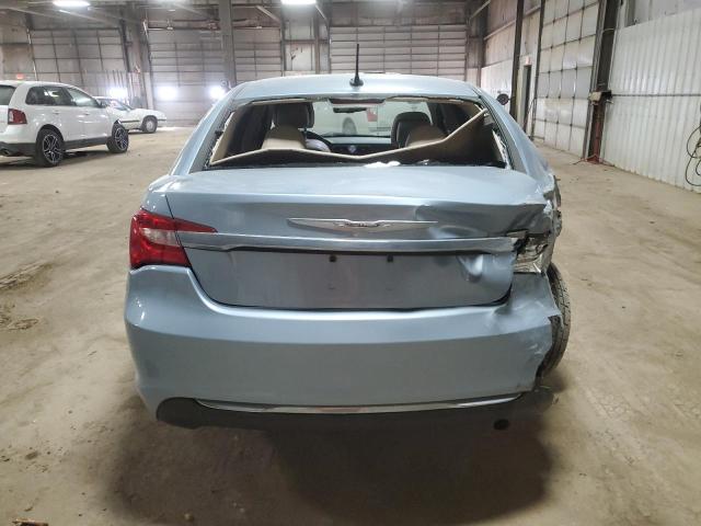 1C3CCBCB5CN305941 - 2012 CHRYSLER 200 LIMITED BLUE photo 6