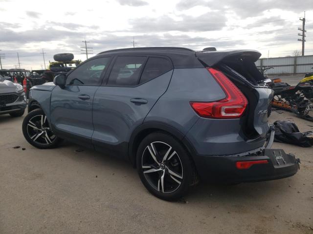 YV4162UM7M2426741 - 2021 VOLVO XC40 T5 R-DESIGN GRAY photo 2