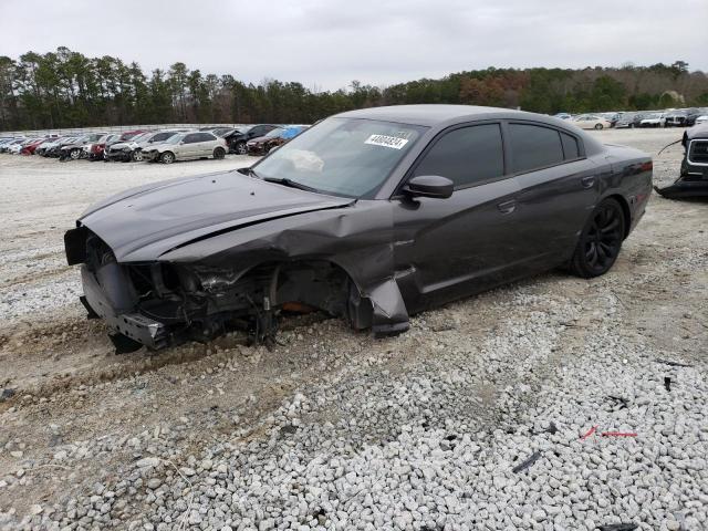 2C3CDXBG0EH174730 - 2014 DODGE CHARGER SE GRAY photo 1