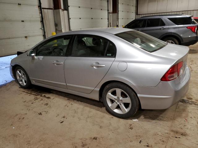 2HGFA16568H339757 - 2008 HONDA CIVIC LX SILVER photo 2