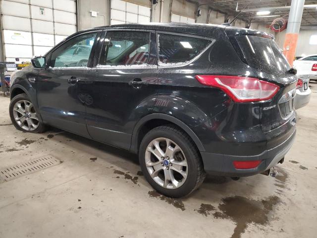 1FMCU9H9XDUC04081 - 2013 FORD ESCAPE SEL BLACK photo 2