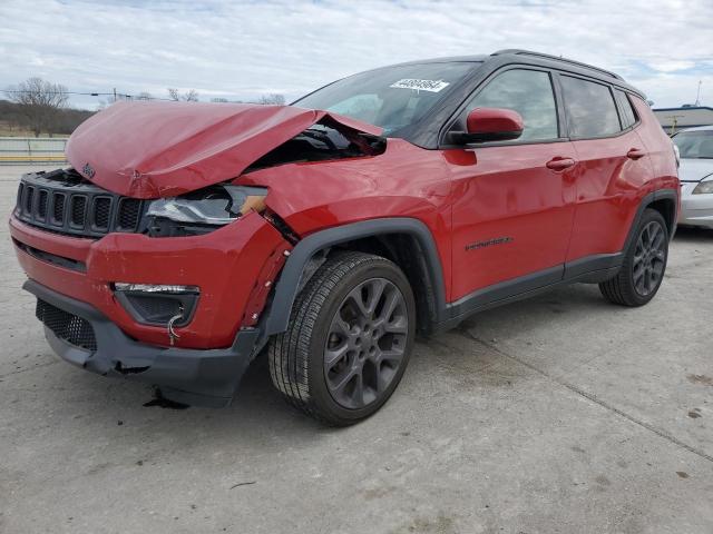 3C4NJCCB9LT249079 - 2020 JEEP COMPASS LIMITED RED photo 1