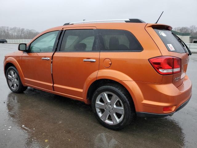 3D4PH9FG4BT536233 - 2011 DODGE JOURNEY LUX ORANGE photo 2