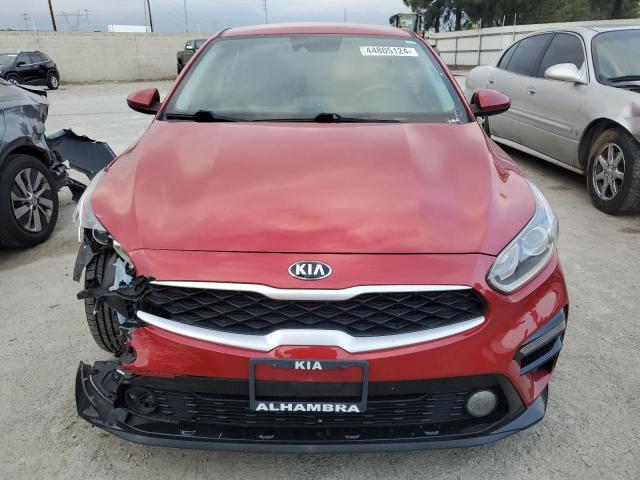 3KPF24AD6LE191416 - 2020 KIA FORTE FE RED photo 5