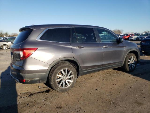 5FNYF6H54KB070254 - 2019 HONDA PILOT EXL GRAY photo 3