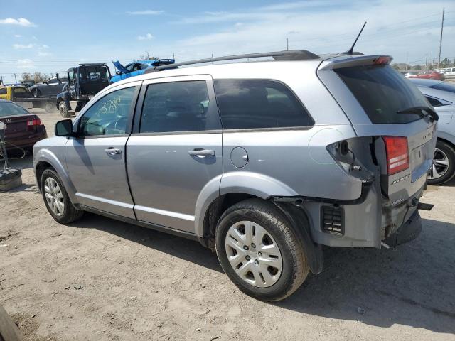 3C4PDCAB3HT622241 - 2017 DODGE JOURNEY SE SILVER photo 2