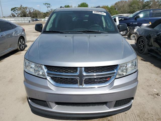 3C4PDCAB3HT622241 - 2017 DODGE JOURNEY SE SILVER photo 5