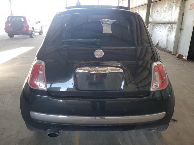 3C3CFFCR2CT348032 - 2012 FIAT 500 LOUNGE BLACK photo 6