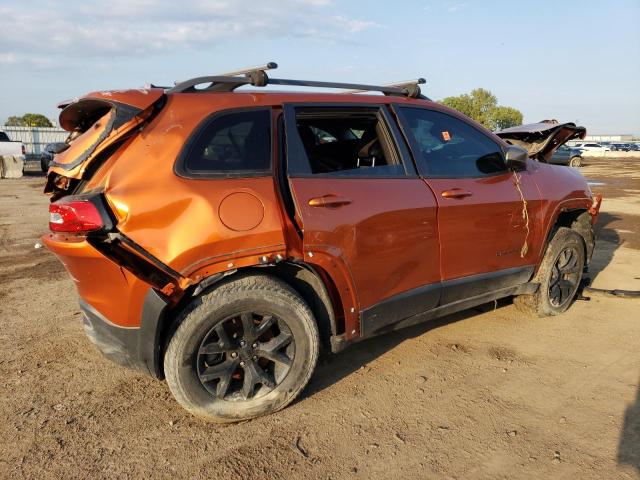 1C4PJMBS9FW606811 - 2015 JEEP CHEROKEE TRAILHAWK ნარინჯისფერი ფოტო 3