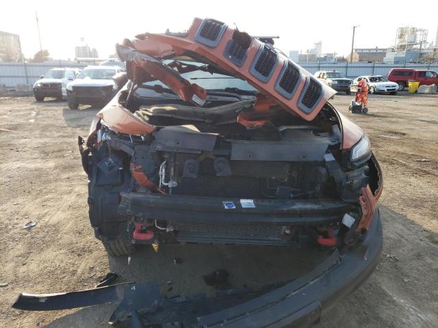 1C4PJMBS9FW606811 - 2015 JEEP CHEROKEE TRAILHAWK ORANGE photo 5