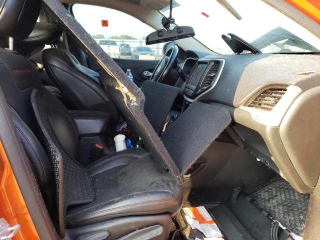 1C4PJMBS9FW606811 - 2015 JEEP CHEROKEE TRAILHAWK ნარინჯისფერი ფოტო 7