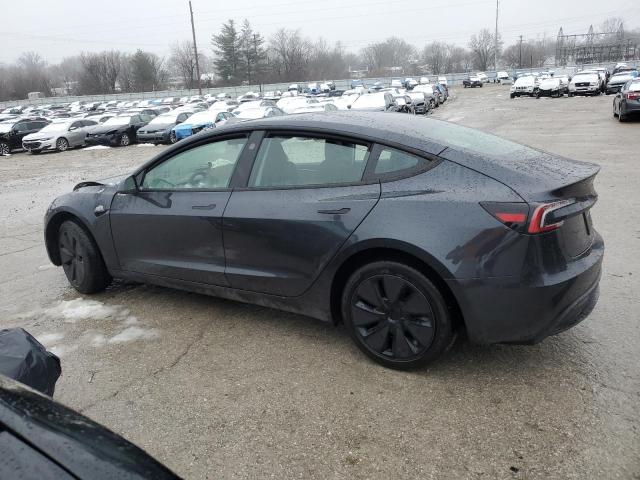 5YJ3E1EA9SF906755 - 2025 TESLA MODEL 3 GRAY photo 2