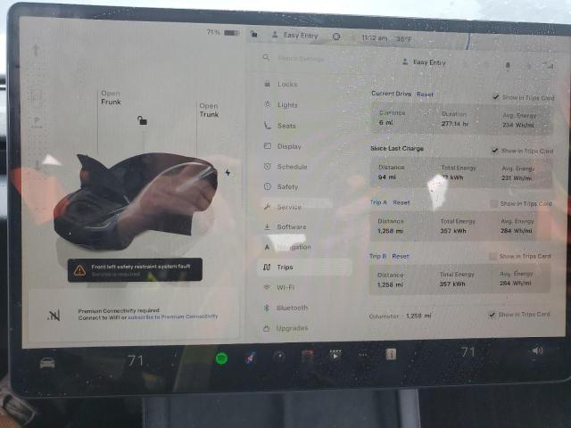 5YJ3E1EA9SF906755 - 2025 TESLA MODEL 3 GRAY photo 9