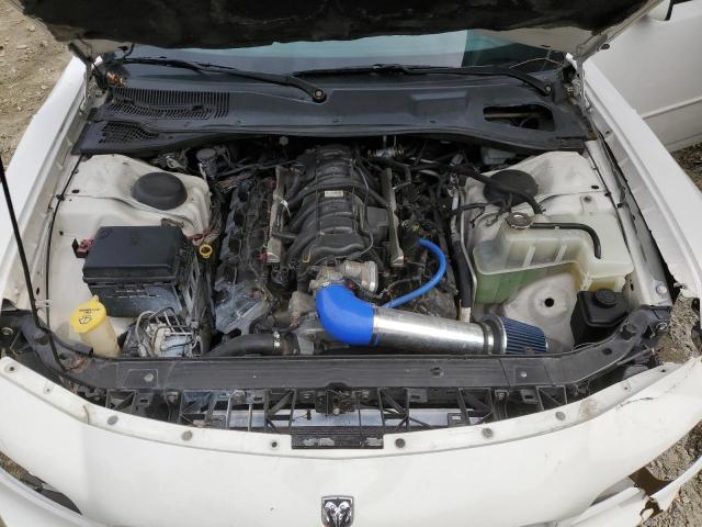 2B3AA4CT7AH237873 - 2010 DODGE CHARGER WHITE photo 11