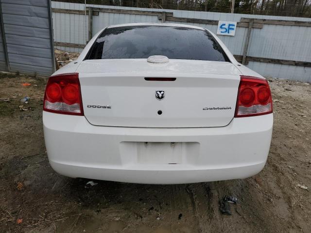 2B3AA4CT7AH237873 - 2010 DODGE CHARGER WHITE photo 6