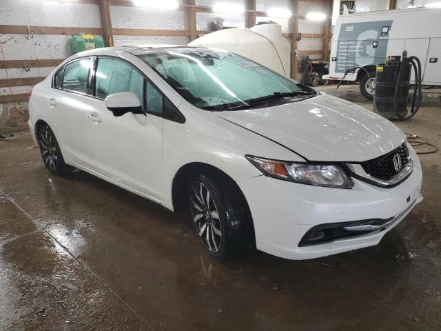 19XFB2F96FE071189 - 2015 HONDA CIVIC EXL WHITE photo 4
