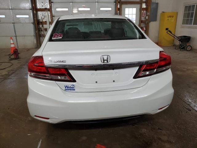 19XFB2F96FE071189 - 2015 HONDA CIVIC EXL WHITE photo 6