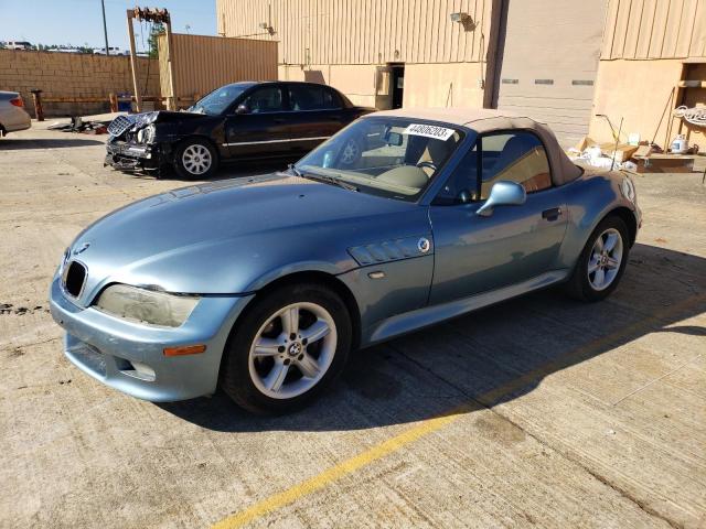 WBACN334X1LM03558 - 2001 BMW Z3 2.5 BLUE photo 1